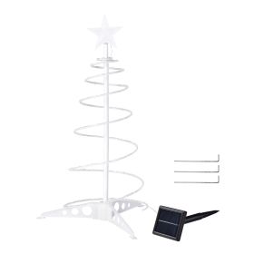 2FT Lighted Spiral Christmas Trees/RGBY